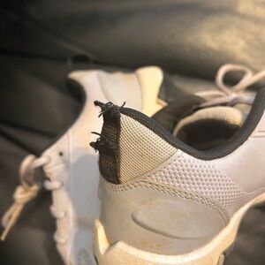 Nike Kids White and Black Sneakers